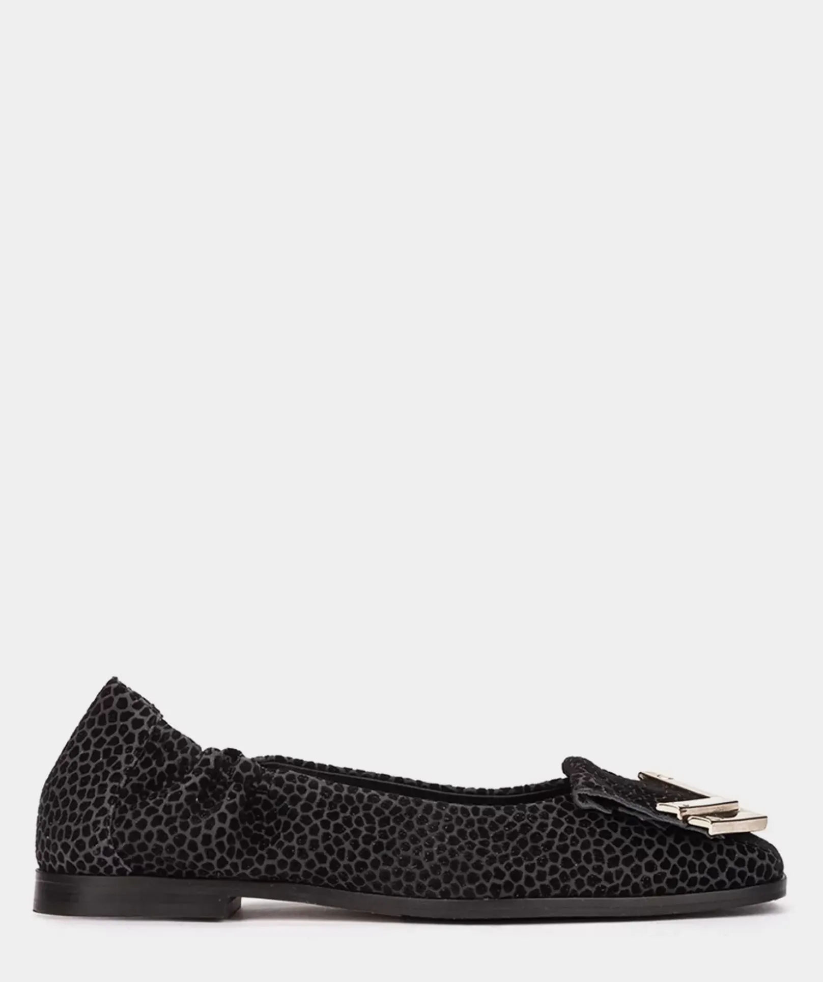 Chaussure Pedro Miralles Bailarinas De Ante Animal Print Girafina Grigio