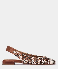 Chaussure Pedro Miralles Ballerines En Cuir Tresse Trenza Multi Azules