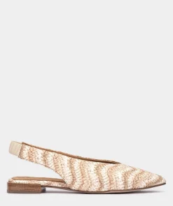Chaussure Pedro Miralles Ballerines Plates Denudees En Cuir Crocchet Cipria