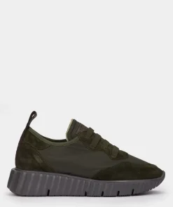 Chaussure Pedro Miralles Basket En Cuir Et Textile Meme Gabardina