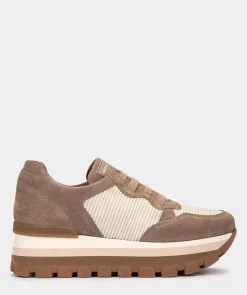 Chaussure Pedro Miralles Baskets En Cuir Velour Marmota