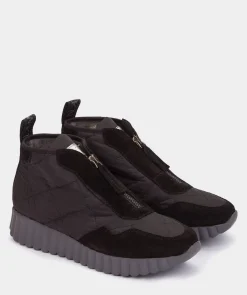 Chaussure Pedro Miralles Baskets En Daim Et Tissu Effet Matelasse. Freedom Testa