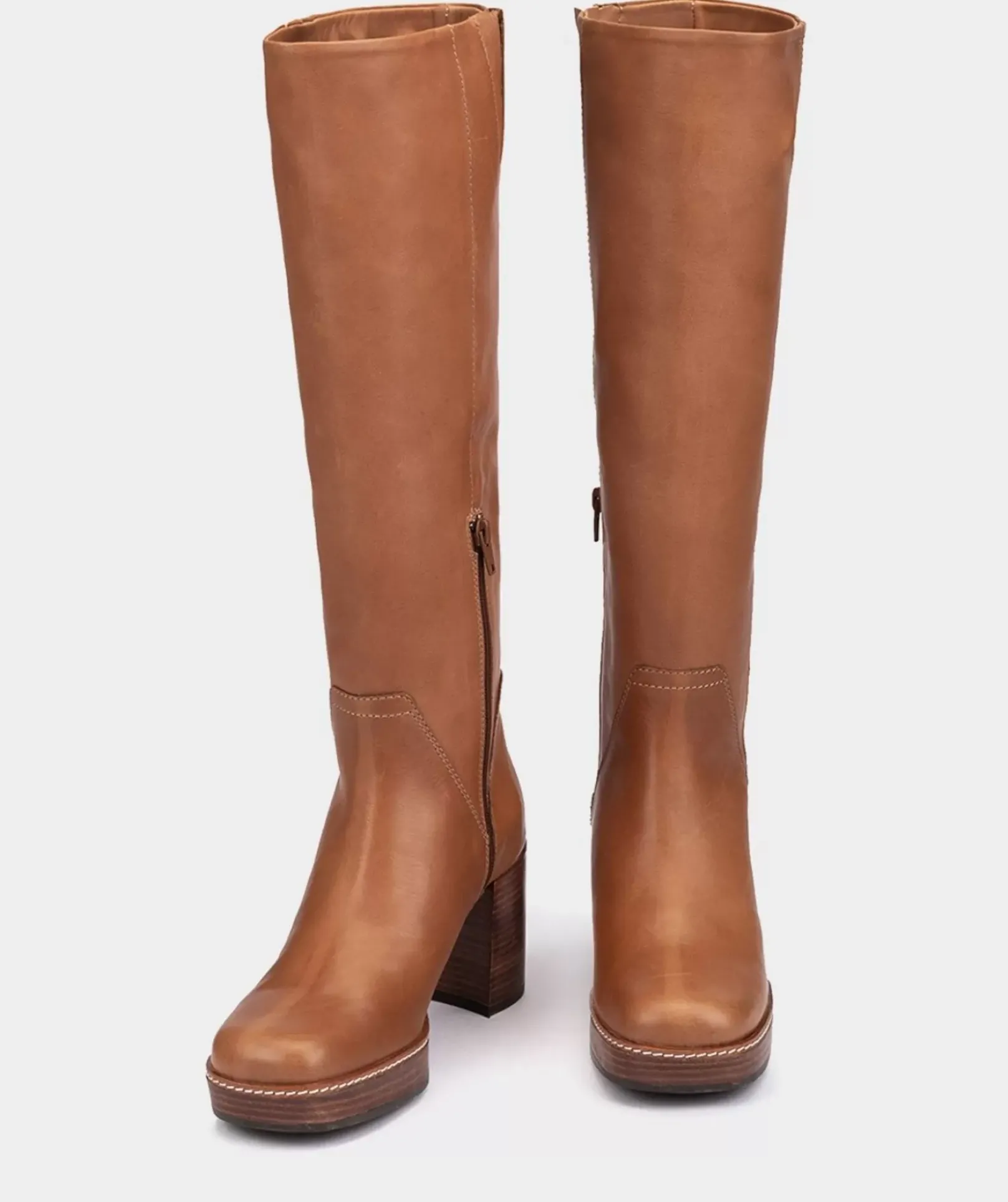 Chaussure Pedro Miralles Bottes A Haute Tige En Cuir. Cristal Ginger