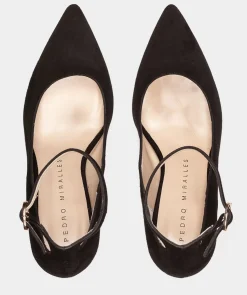 Chaussure Pedro Miralles Bottes A Talons En Cuir. Suprema Negro