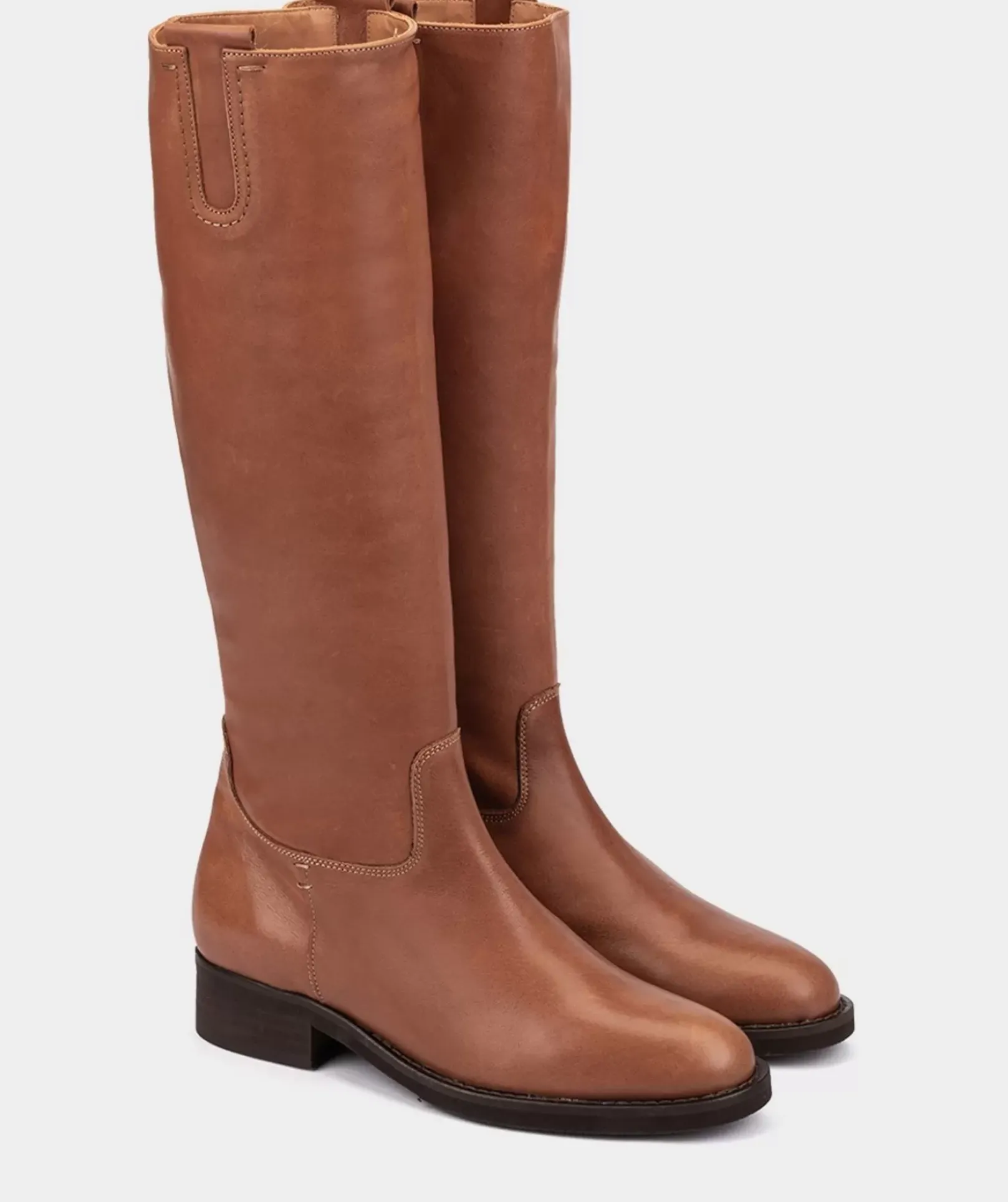 Chaussure Pedro Miralles Bottes De Tige Haute En Cuir. Cristal Cuero