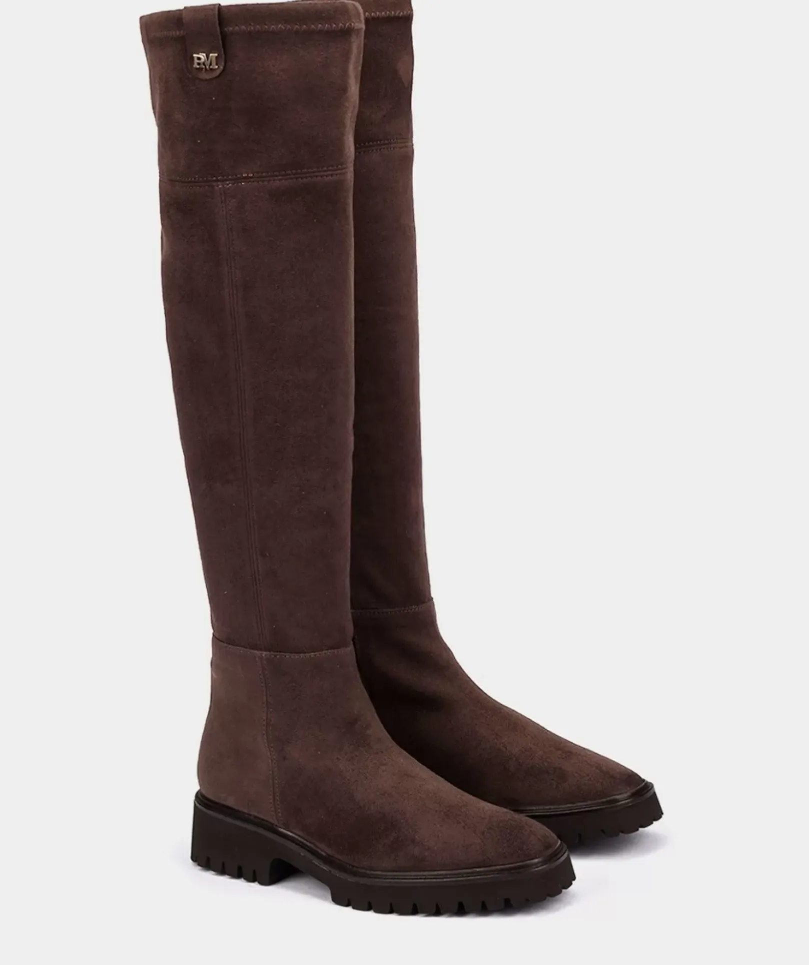 Chaussure Pedro Miralles Bottes De Tige Haute En Tissu Elastique. Ante Strech Perdiz