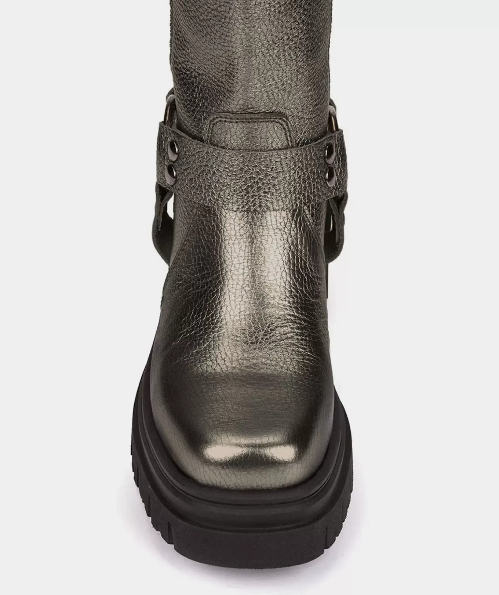 Chaussure Pedro Miralles Bottes En Cuir Style Motard. Nucleo Negro