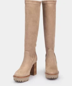 Chaussure Pedro Miralles Bottes En Tissu Elastique. Ante Strech Tabaco