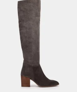 Chaussure Pedro Miralles Bottes Montantes En Croute De Cuir Velour Iman