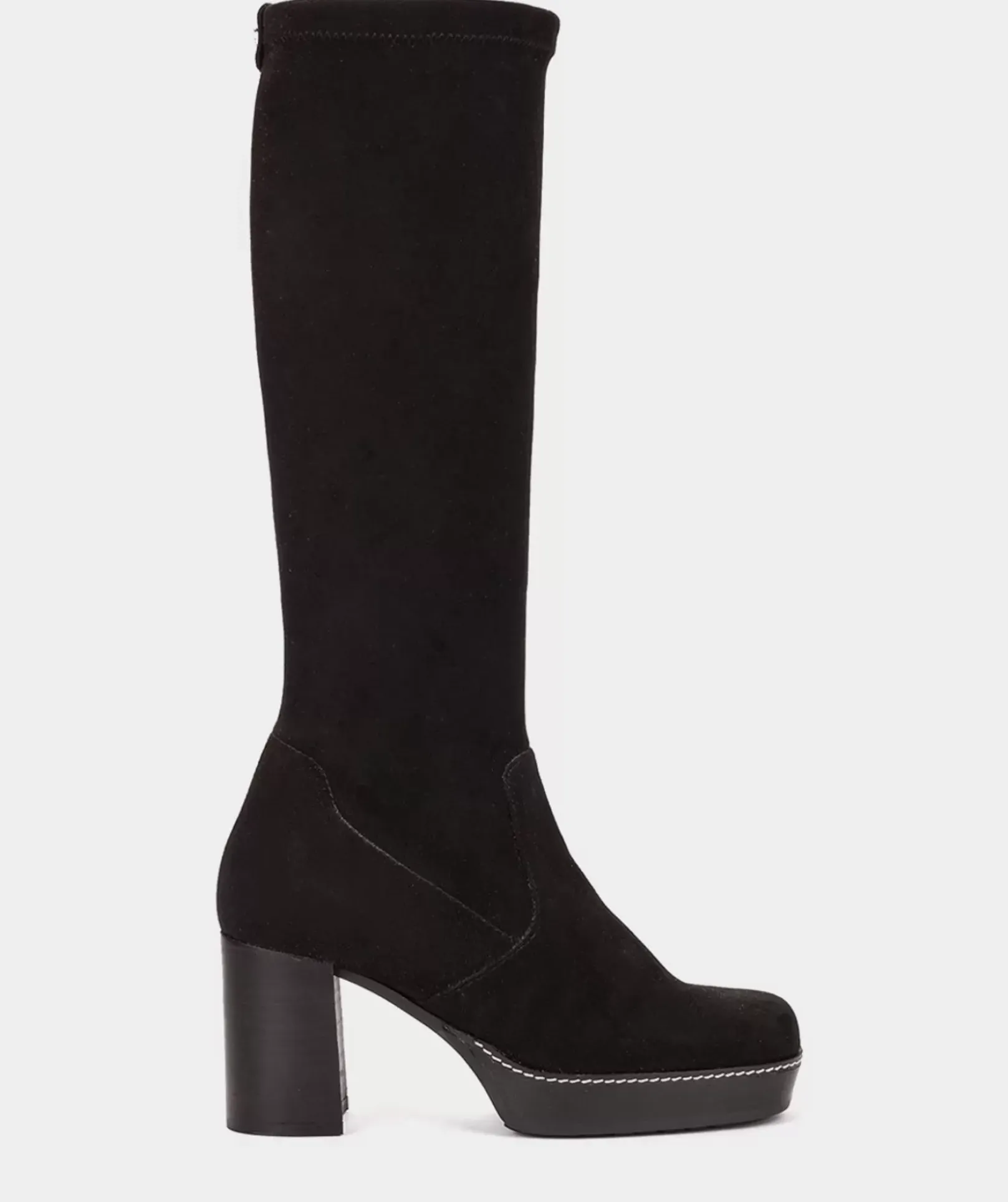 Chaussure Pedro Miralles Bottes Montantes En Tissu Elastique Ante Strech Negro