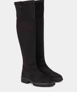 Chaussure Pedro Miralles Bottes Montantes En Tissu Elastique Noir Ante Strech Negro