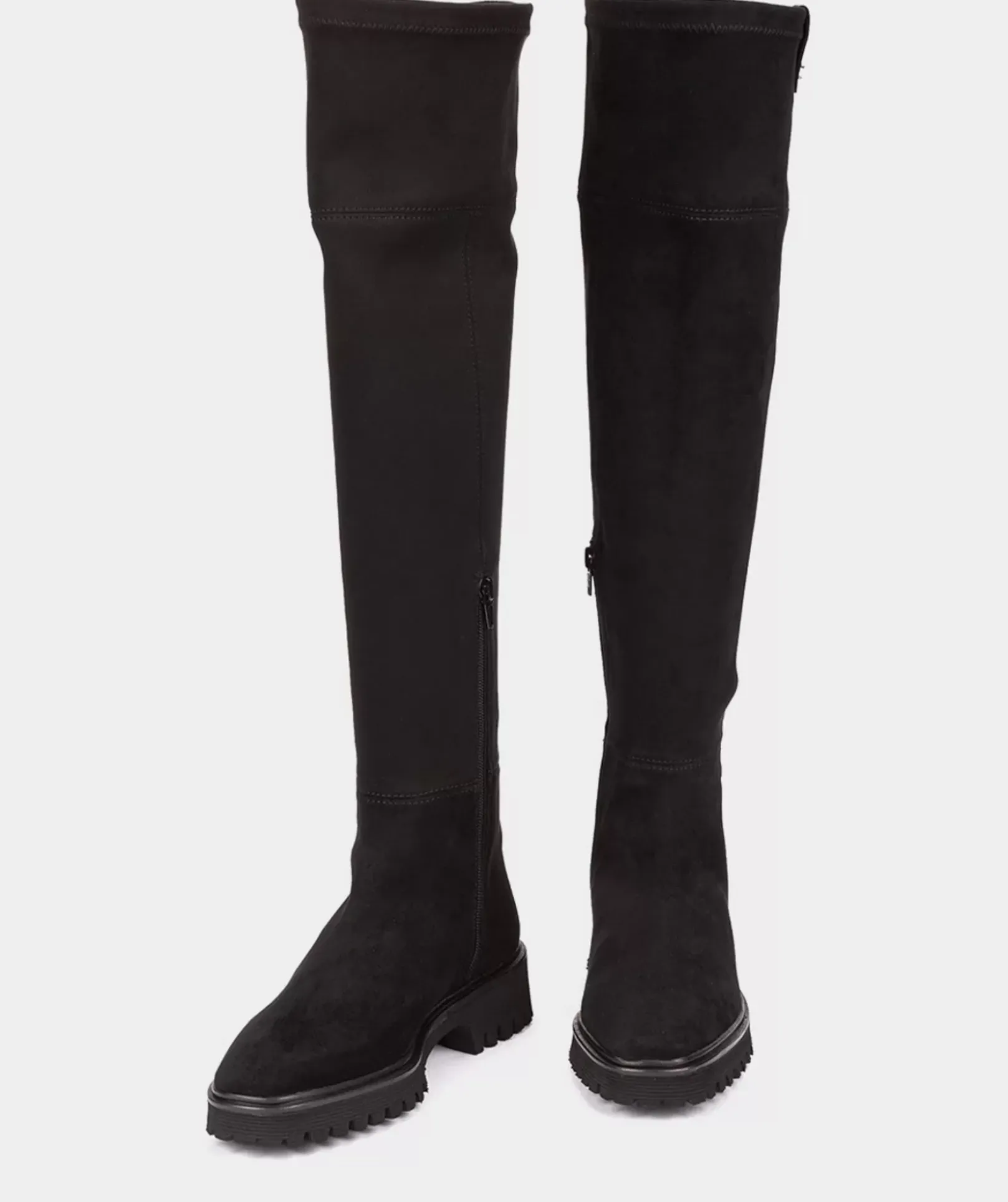 Chaussure Pedro Miralles Bottes Montantes En Tissu Elastique Noir Ante Strech Negro