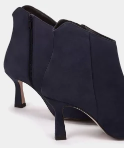 Chaussure Pedro Miralles Bottines A Talon En Daim Amalfi Londra