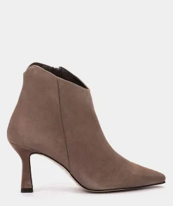 Chaussure Pedro Miralles Bottines A Talons En Daim Amalfi Acero