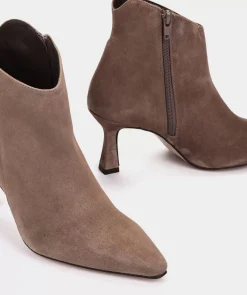 Chaussure Pedro Miralles Bottines A Talons En Daim Amalfi Acero