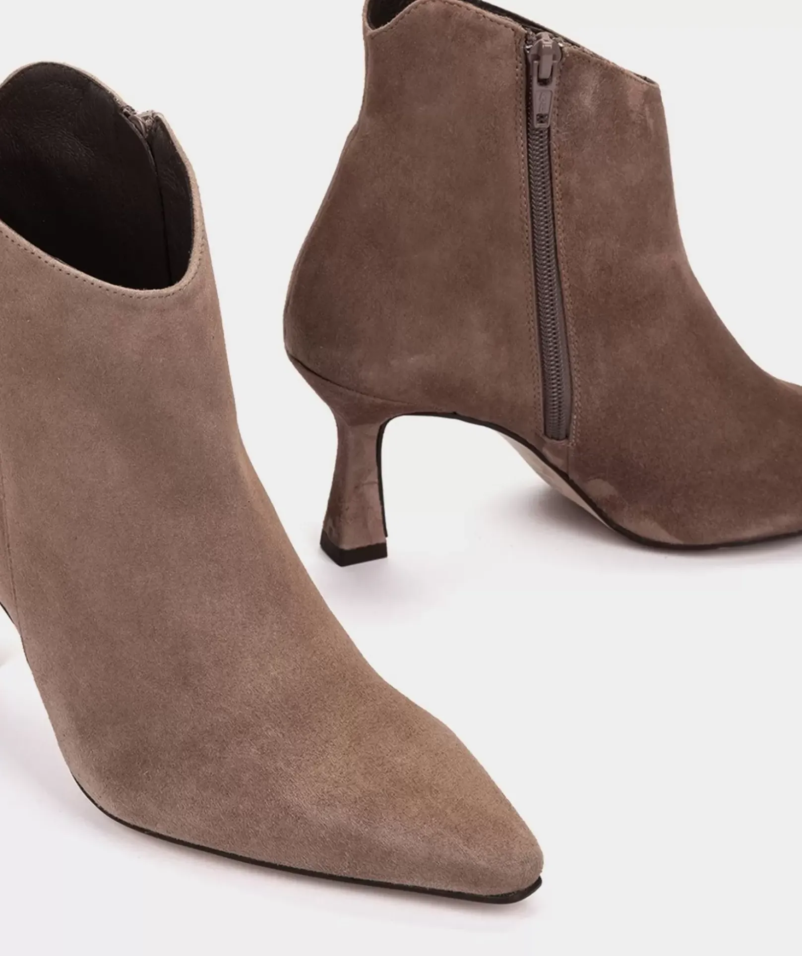 Chaussure Pedro Miralles Bottines A Talons En Daim Amalfi Acero