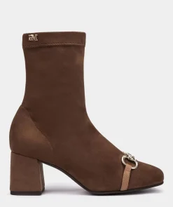 Chaussure Pedro Miralles Bottines A Talons En Tissu Elastique. Ante Strech Arena