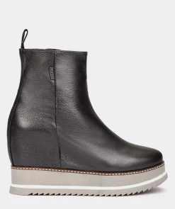 Chaussure Pedro Miralles Bottines Compensees A Plate-Forme. Mars Napa Antracita