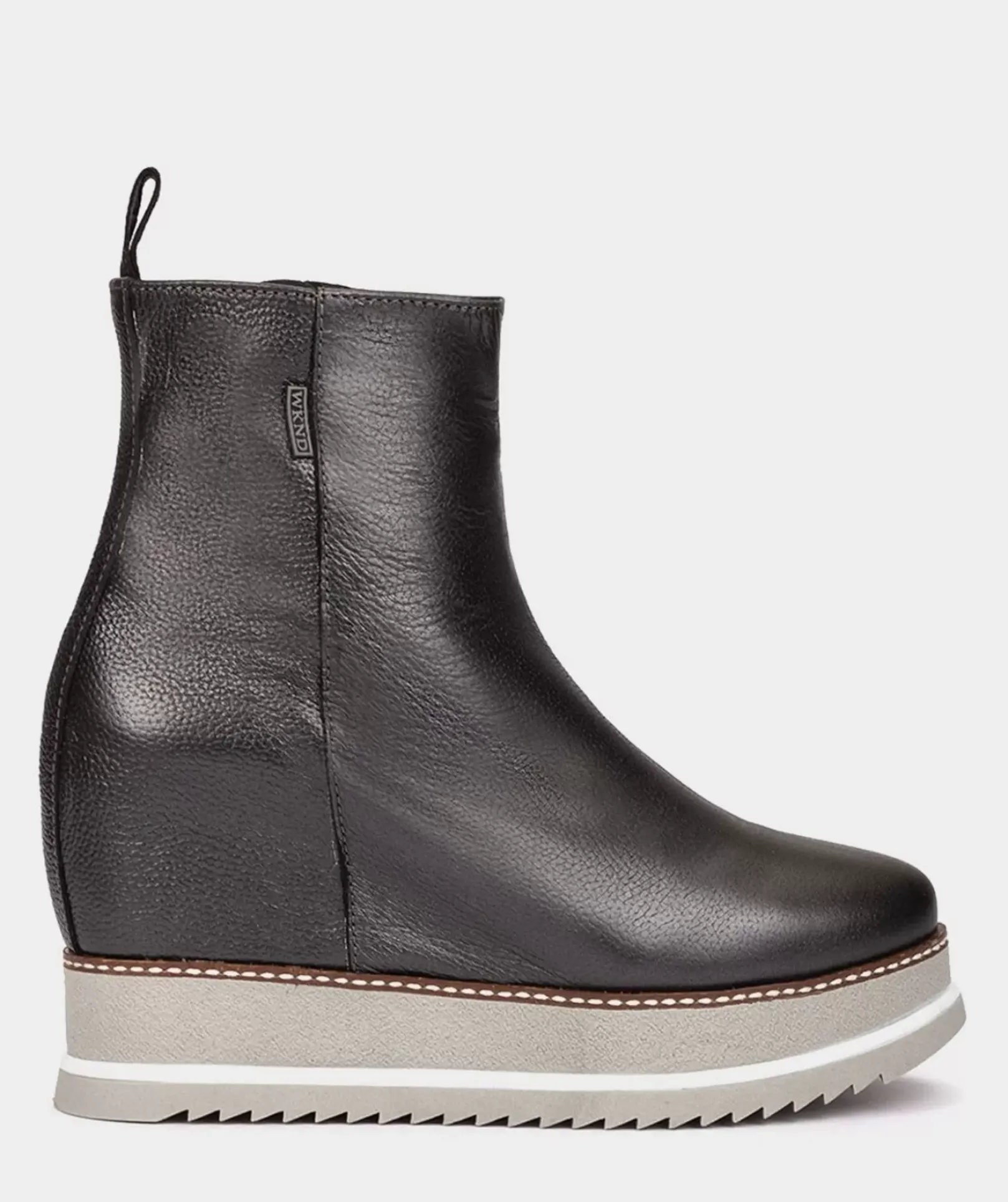 Chaussure Pedro Miralles Bottines Compensees A Plate-Forme. Mars Napa Antracita