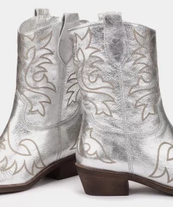 Chaussure Pedro Miralles Bottines Cowboy En Cuir Nacar Bronce
