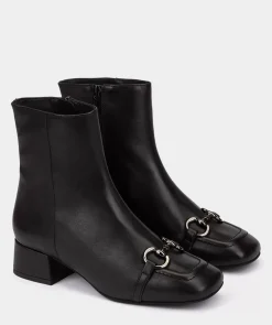 Chaussure Pedro Miralles Bottines En Cuir. Cristal Negro