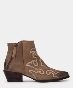 Chaussure Pedro Miralles Bottines En Cuir Suede A Effet Huile De Couleur Camel Cortina Oil Camel