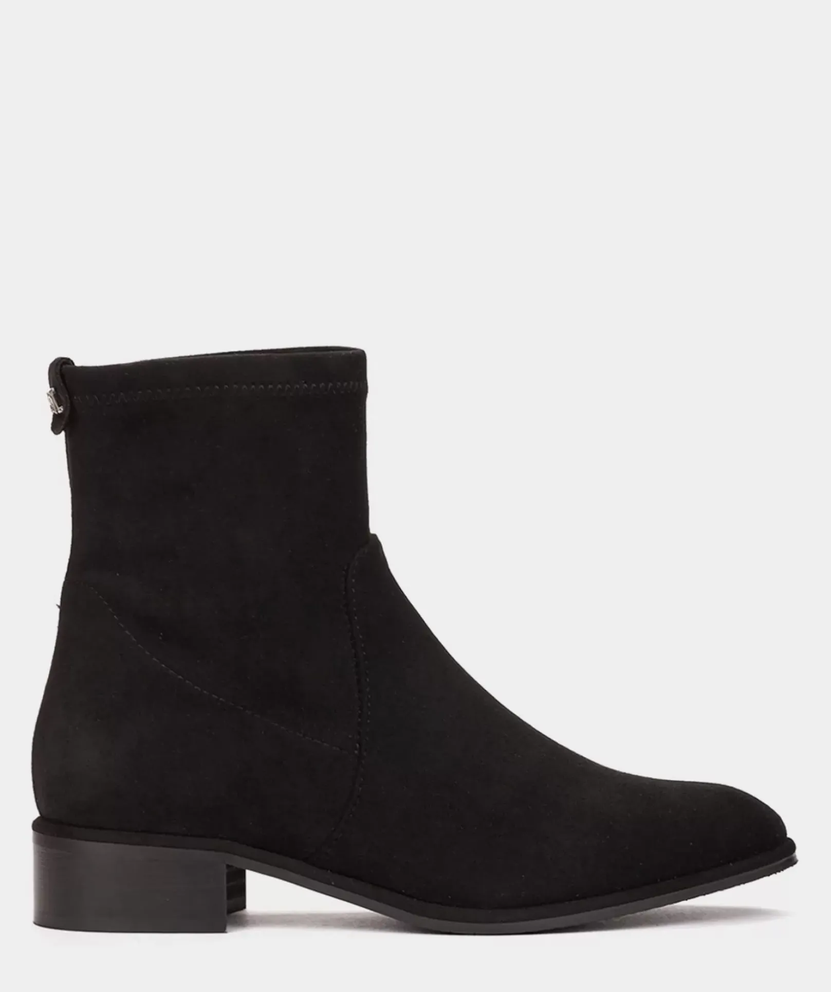 Chaussure Pedro Miralles Bottines En Cuir Vegetalien Elastique Noir Ante Strech Negro