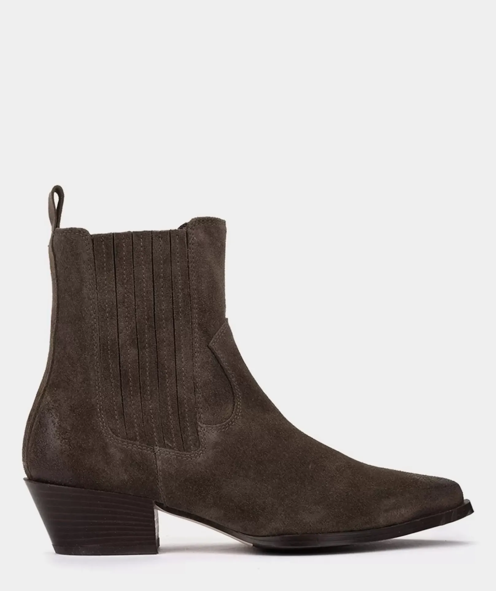 Chaussure Pedro Miralles Bottines En Daim A Talon Cortina Oil Thime