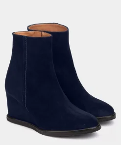 Chaussure Pedro Miralles Bottines En Daim Compensees. Velour Birra