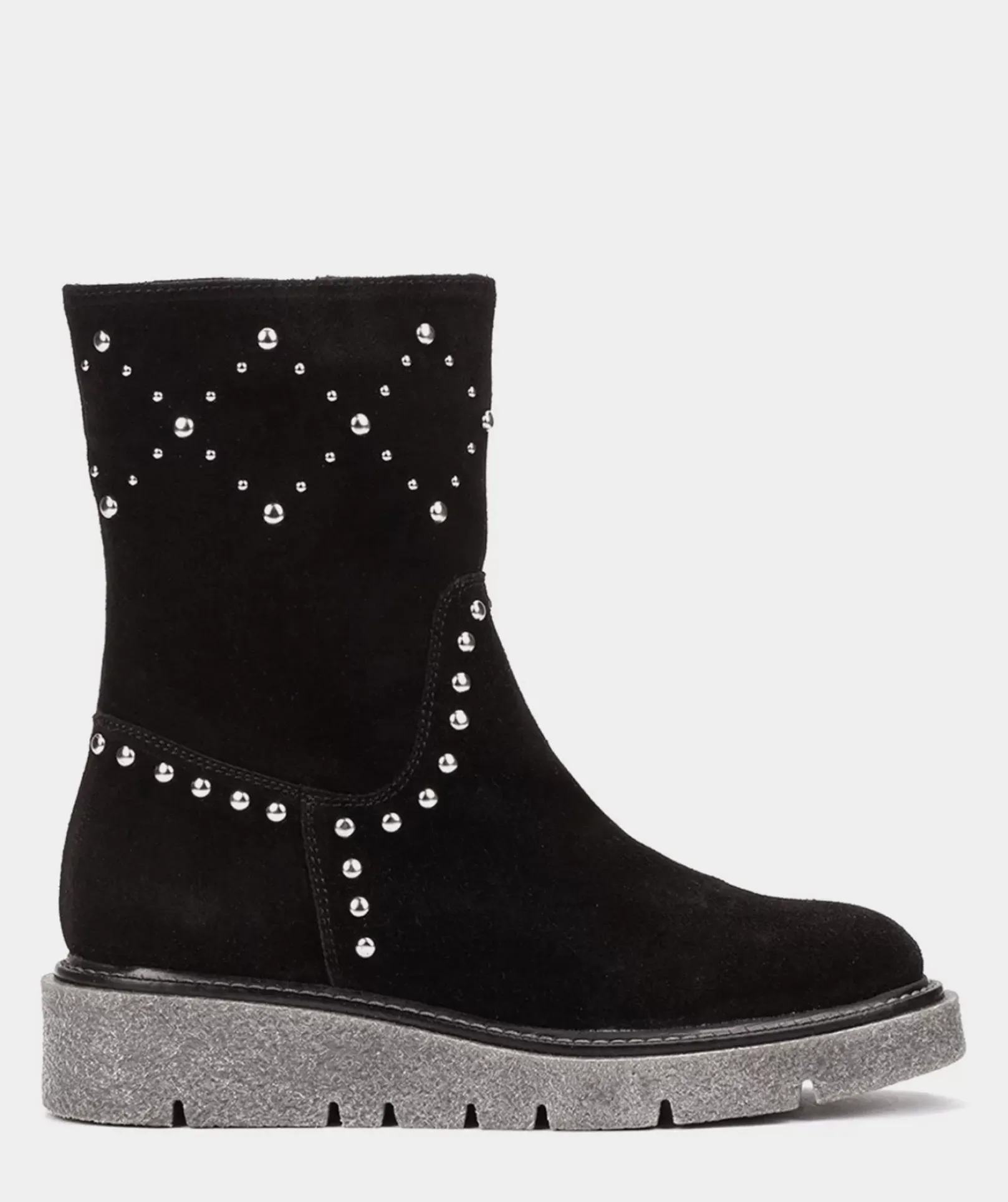 Chaussure Pedro Miralles Bottines En Daim Noir Velour Negro