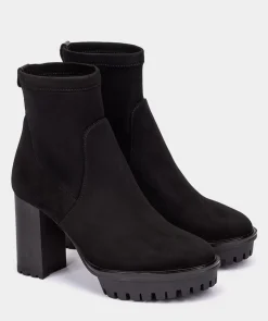 Chaussure Pedro Miralles Bottines En Tissu Elastique. Ante Strech Negro