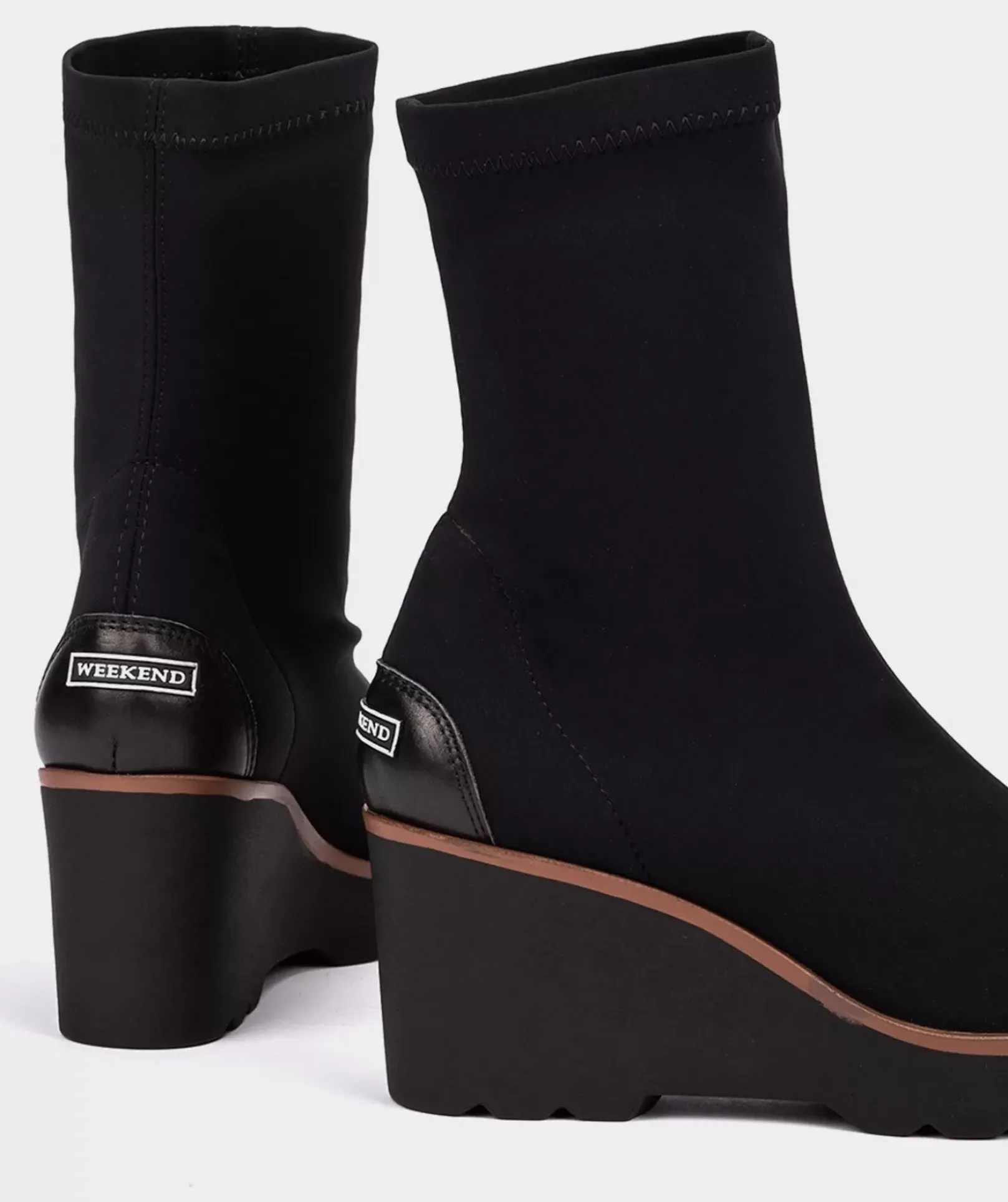 Chaussure Pedro Miralles Bottines En Tissu Elastique. Amstel Negro