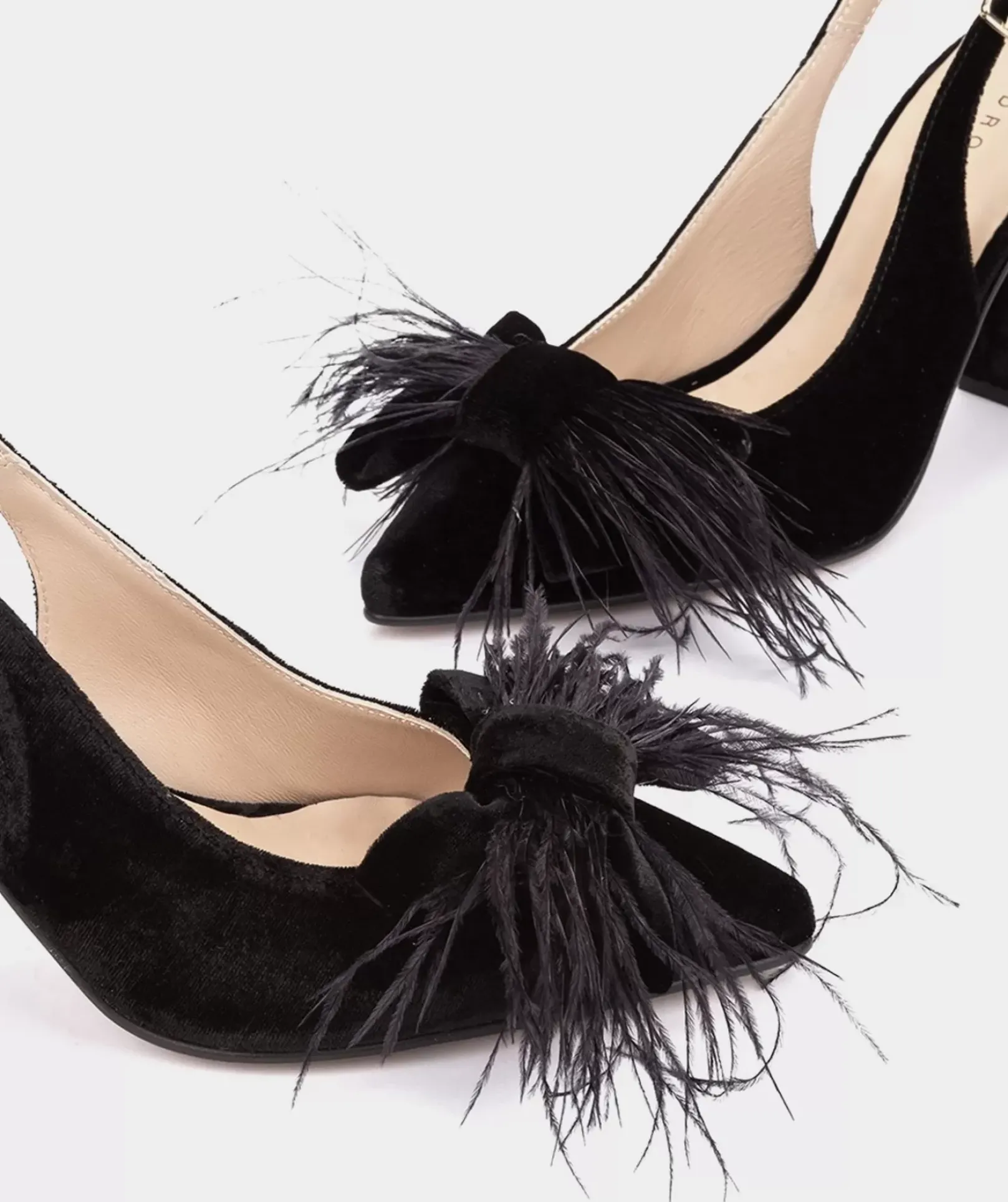 Chaussure Pedro Miralles Chaussures A Talons En Velours Velvet Negro