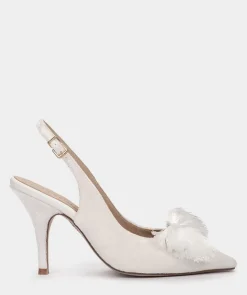 Chaussure Pedro Miralles Chaussures A Talons En Velours De Couleur Blanche Velvet Blanco