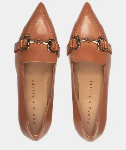 Chaussure Pedro Miralles Chaussures A Talons Hauts En Cuir Nude Seta Tan