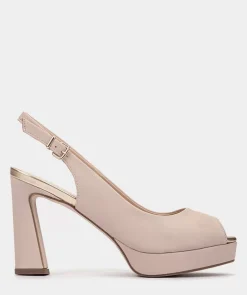 Chaussure Pedro Miralles Embouts En Cuir Natur Rosa Palo