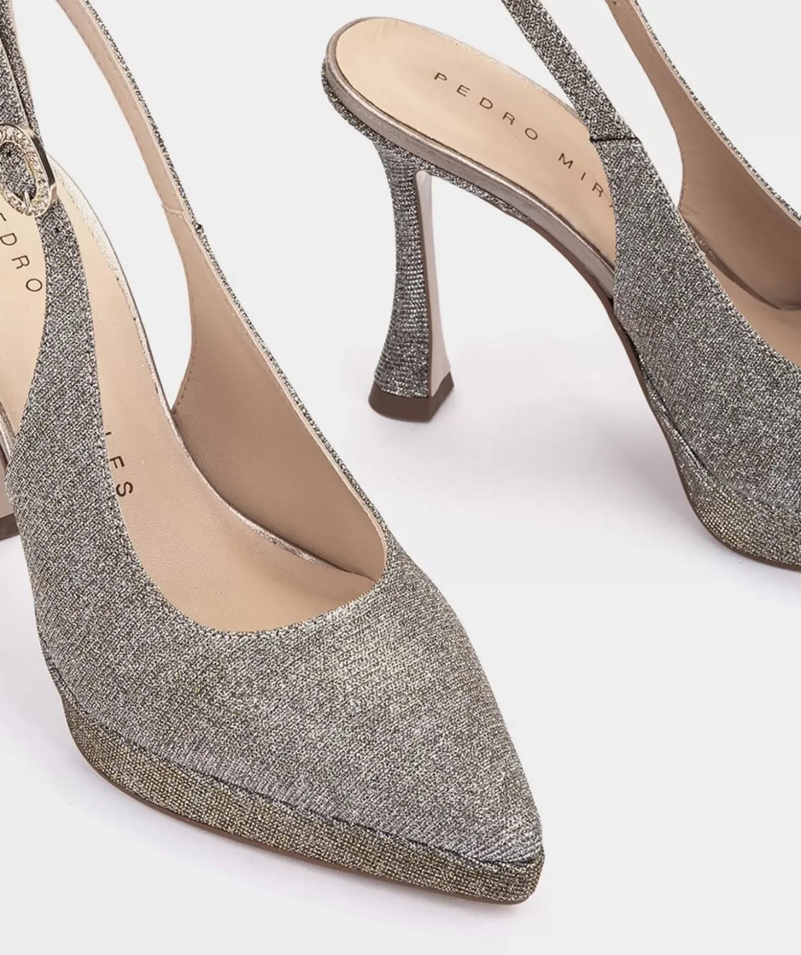 Chaussure Pedro Miralles Escarpins A Plateforme Nadia Nude