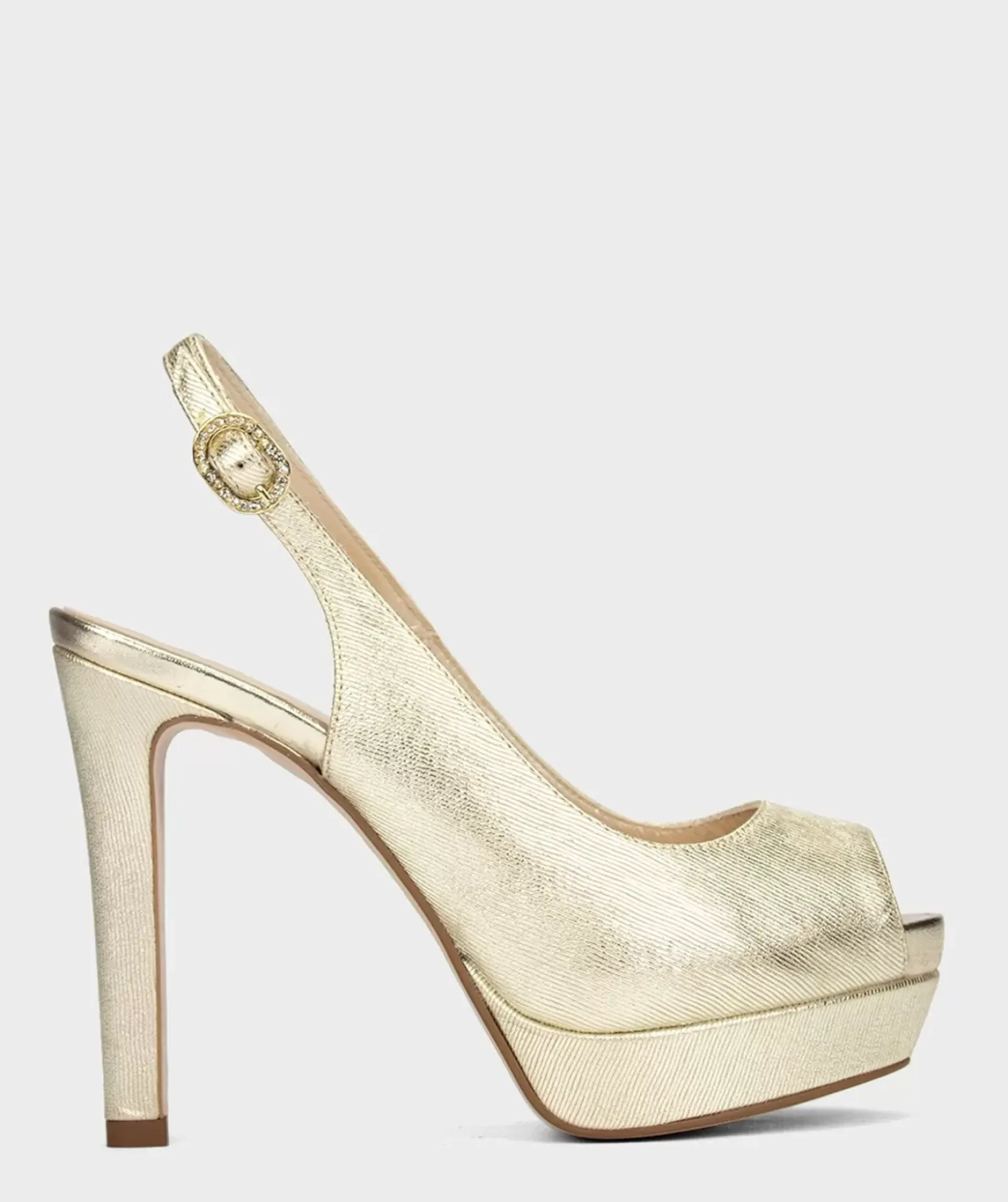 Chaussure Pedro Miralles Escarpins En Cuir Plisado Metal Carrara