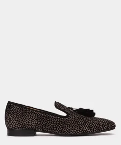 Chaussure Pedro Miralles Mocassins En Cuir Avec Imprime Animalier. Girafina Arena