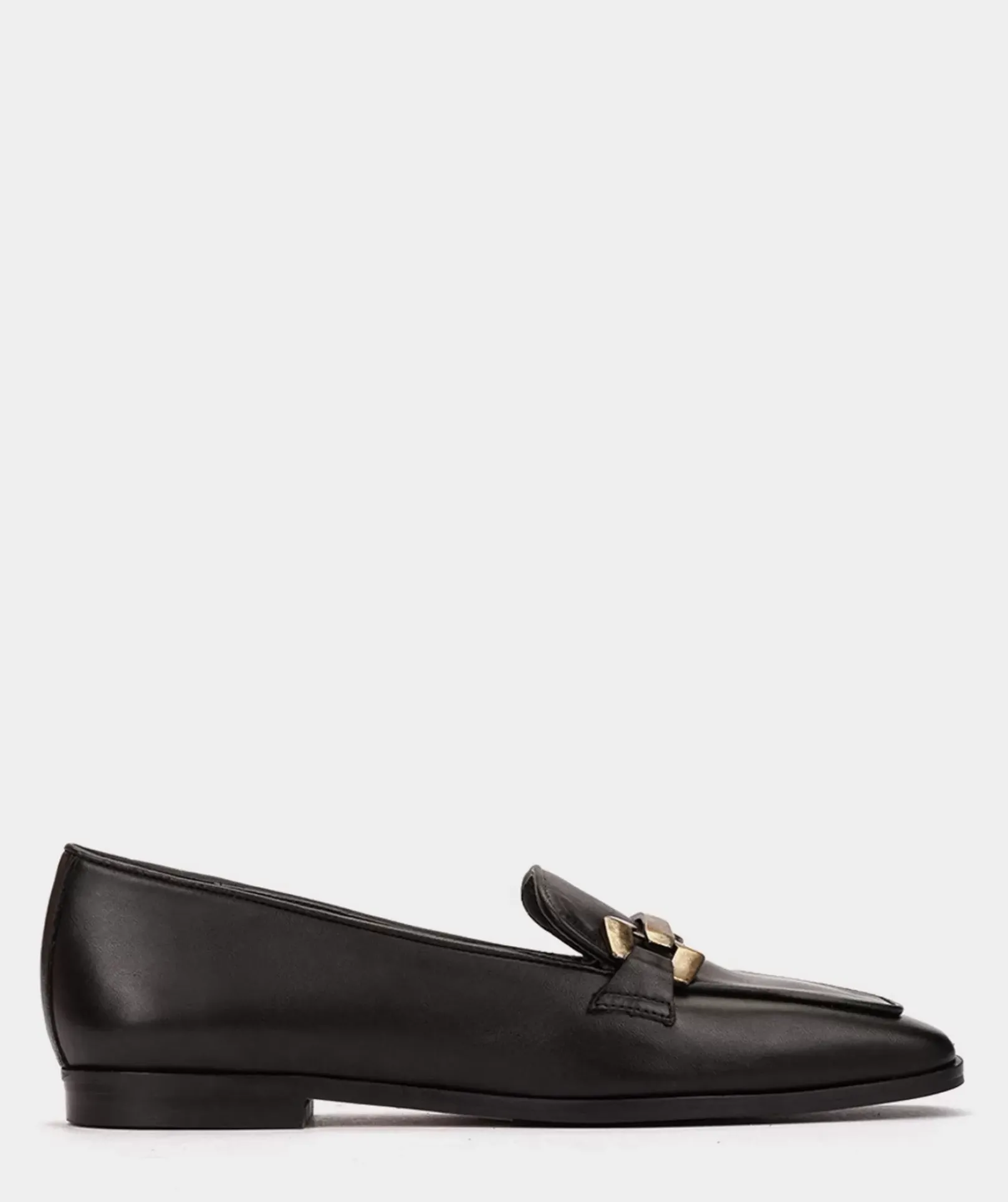 Chaussure Pedro Miralles Mocassins En Cuir Noir Seta Negro