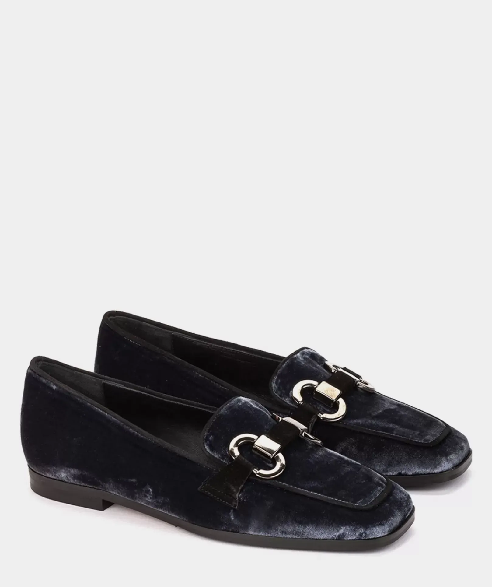 Chaussure Pedro Miralles Mocassins En Velours Bleu Marine Velvet Marino
