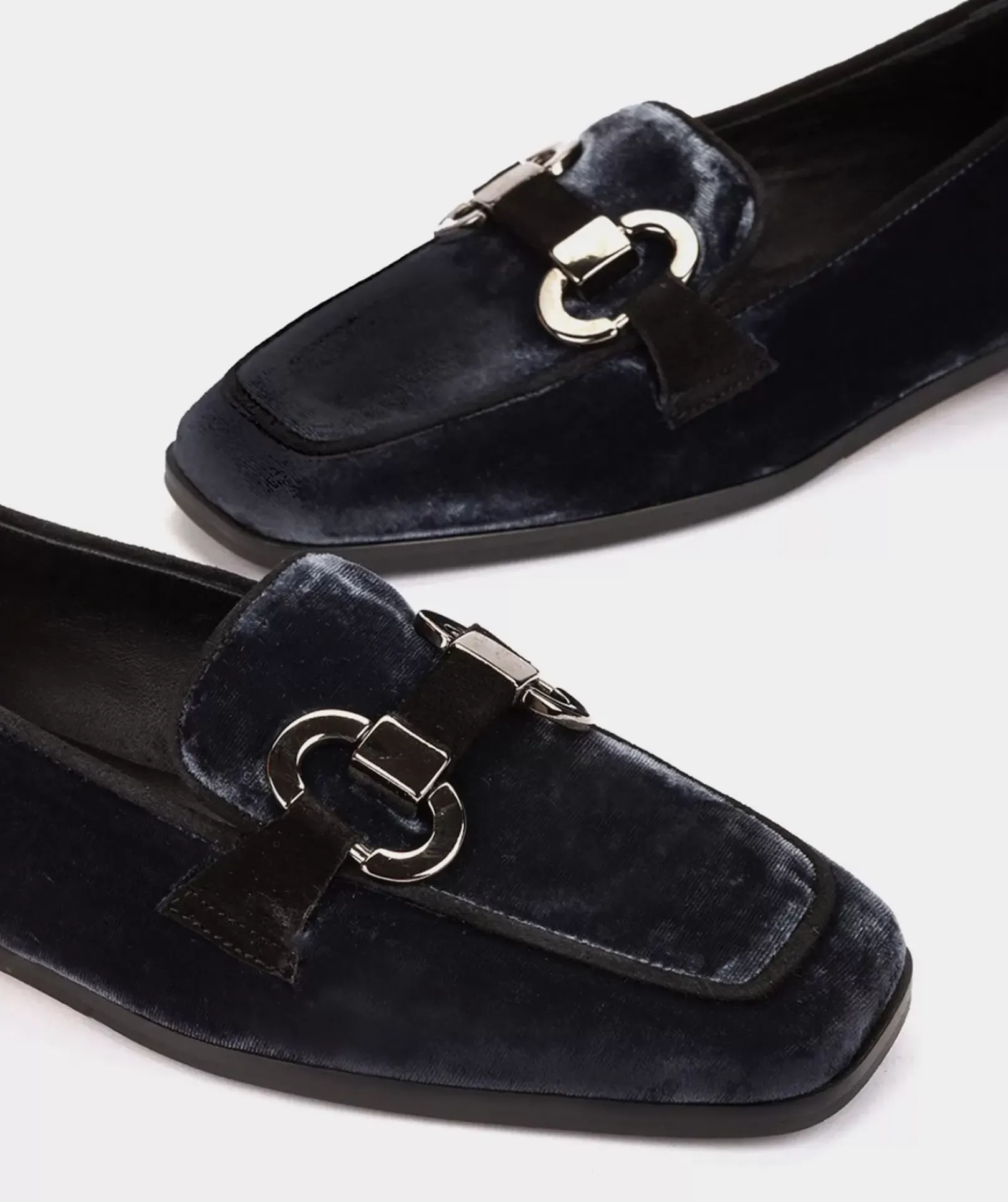 Chaussure Pedro Miralles Mocassins En Velours Bleu Marine Velvet Marino