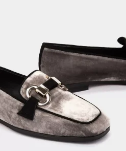 Chaussure Pedro Miralles Mocassins Velours Taupe Velvet Vison