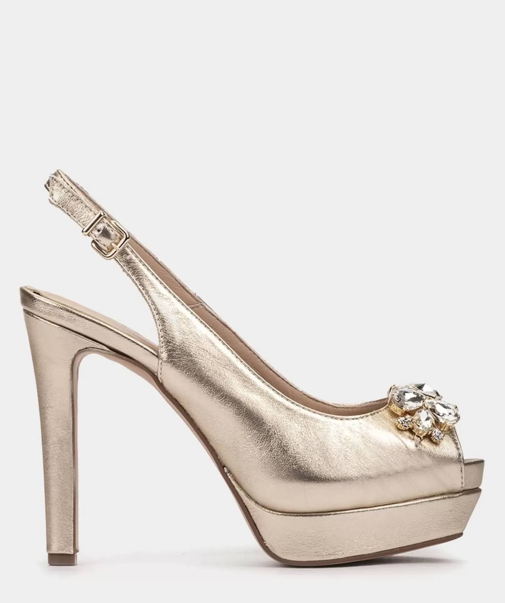 Chaussure Pedro Miralles Sandales A Talons En Daim Ante Nude