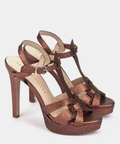 Chaussure Pedro Miralles Sandales A Talons Paillettees. Bright Super Multicolor