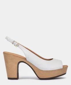 Chaussure Pedro Miralles Sandales En Cuir Slingback Napalak Playa