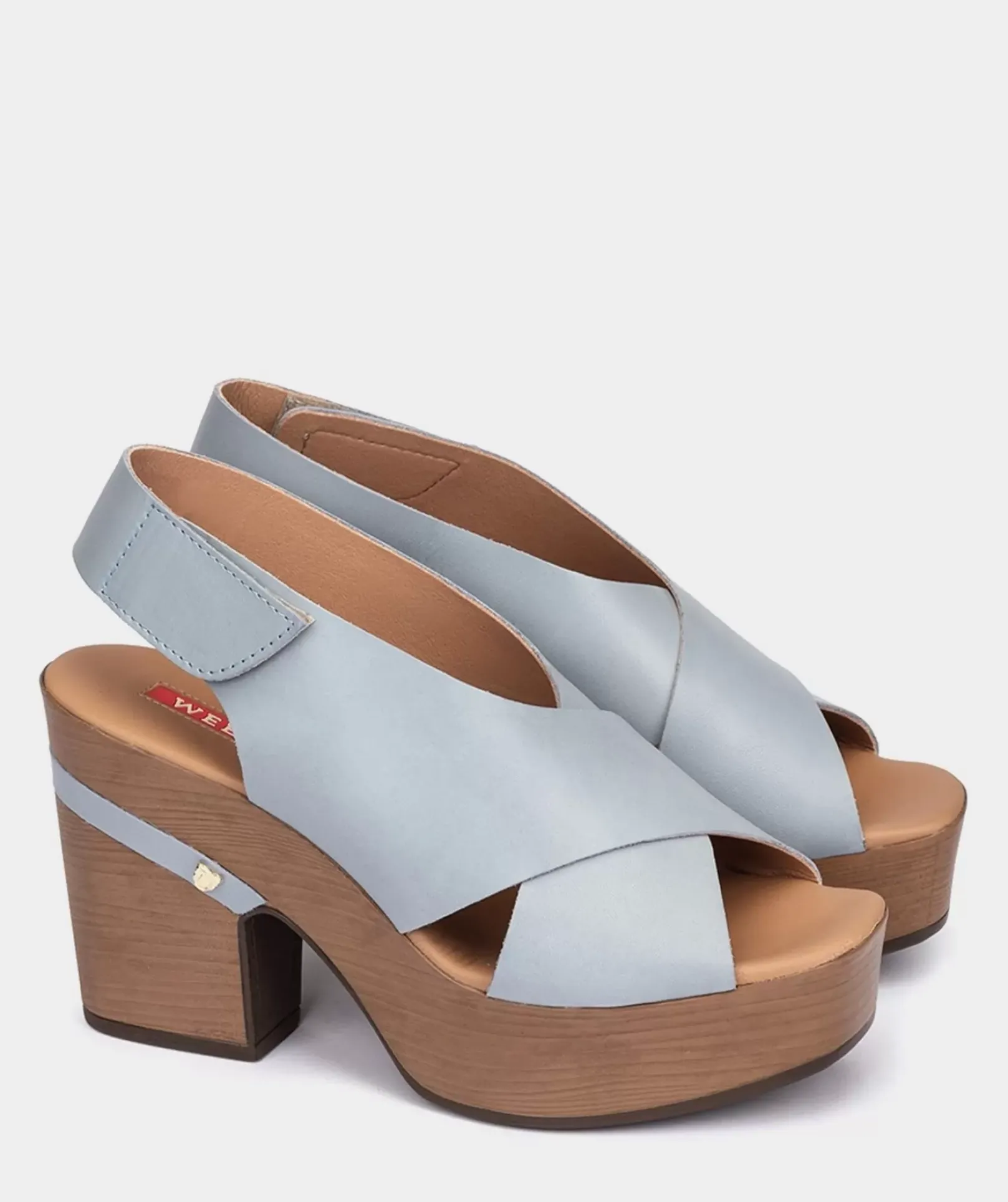 Chaussure Pedro Miralles Talons Compenses En Cuir Vitello Rosette