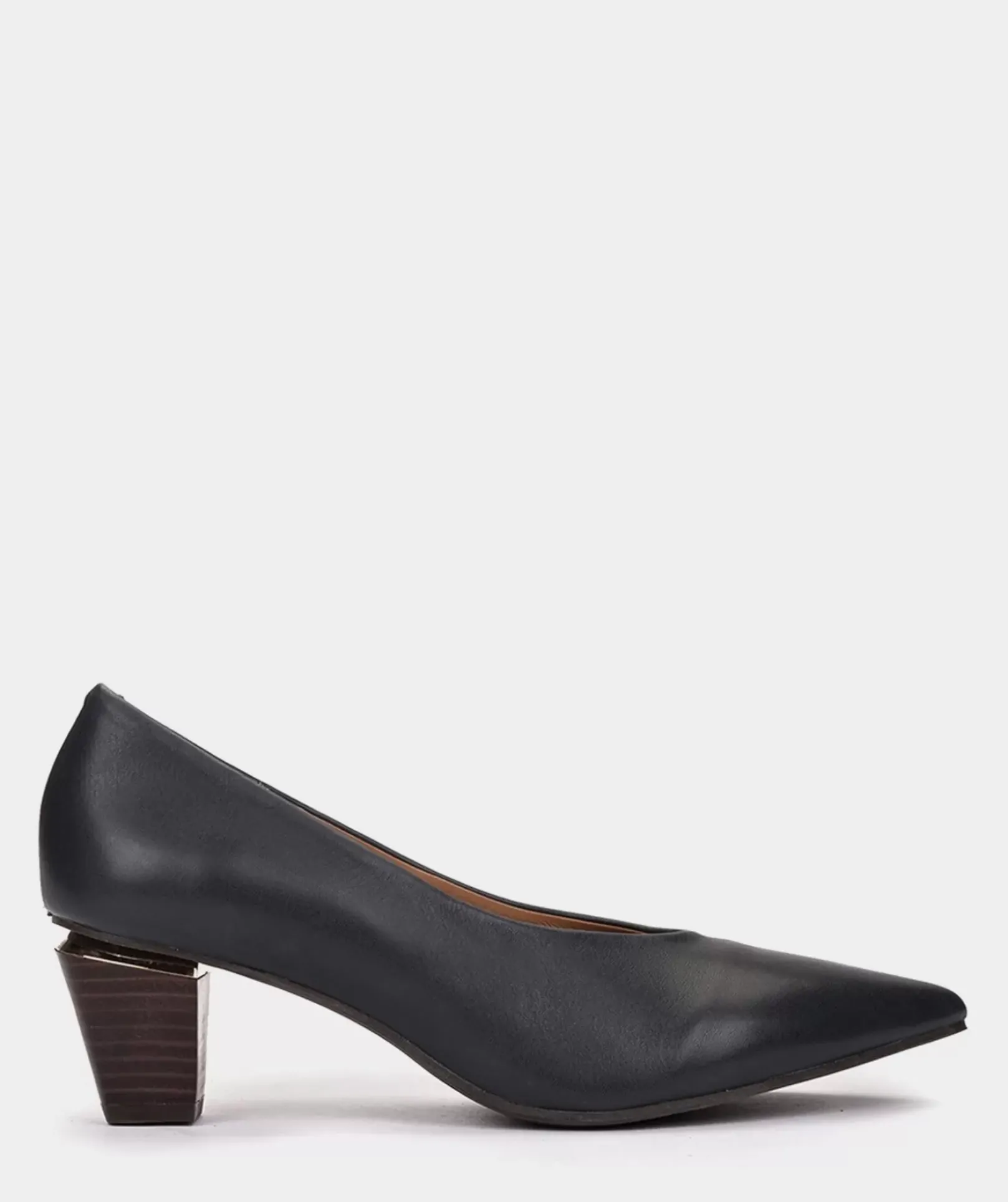 Chaussure Pedro Miralles Talons Hauts En Cuir De Couleur Bleu Marine Seta Navy
